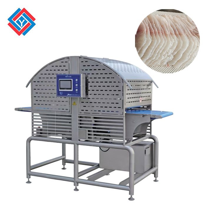 全自動(dòng)斜切肉片機(jī)JY-XQJ-215-Ⅱ